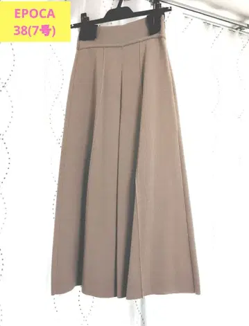 EPOCA 에포카, 가우초 팬츠, 니트, 워셔블, 짙은 베이지