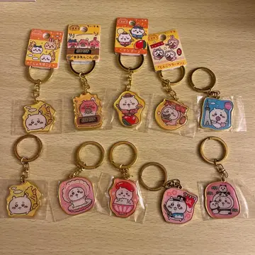 치이카와 (먼작귀) 지역 한정 키링 치이카와 하치와레 10개 묶음 판매