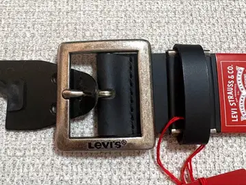 [ 새상품 ] Levi's 리바이스 남성용 벨트 폭 약 4cm 블랙