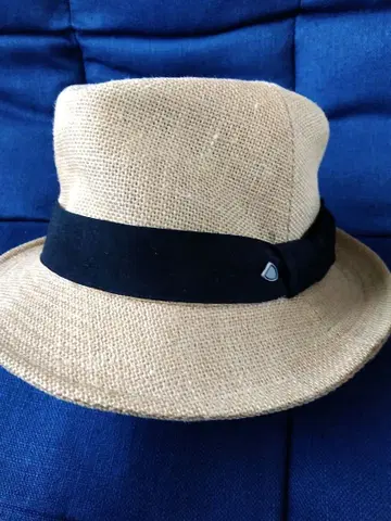 CA4LA 린넨 햇 스트로우 햇 밀짚모자