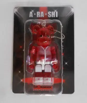 메디콤토이 베어브릭 아라시 사쿠라이 쇼 (빨간색) 100%