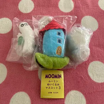 MOOMIN 봉제 인형 마스코트 3개 묶음 판매 3종 세트