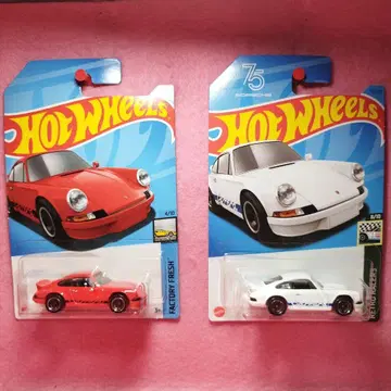 핫휠 PORSCHE 911 CARRERA RS 2.7 2대