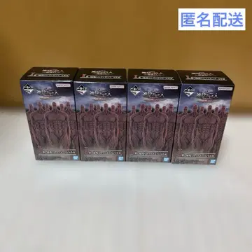 제일복권 진격의 거인 땅울림 I상 땅울림 피규어 4개
