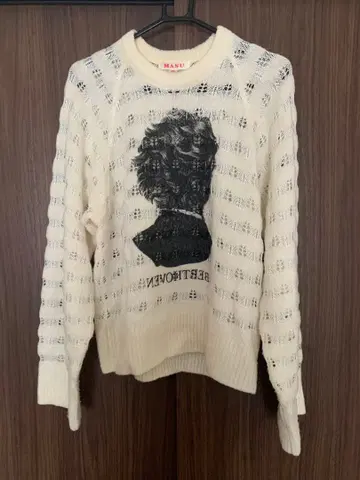MASU 22AW reverse beethoven sweater