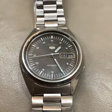 레어 SEIKO5 자동 와인딩 손목시계 7S26-3040