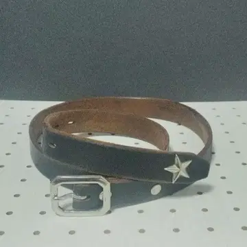 schott 가죽 벨트 스터드 벨트 블랙 벨트 USA 제