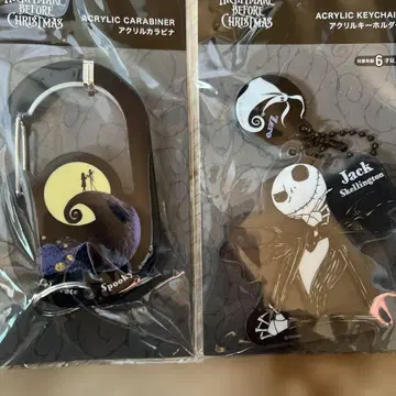나이트메어 비포 크리스마스 아크릴 카라비너 & 키링 세트