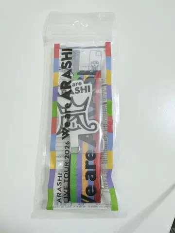 아라시 We are ARASHI 2026 폰 탭 스트랩