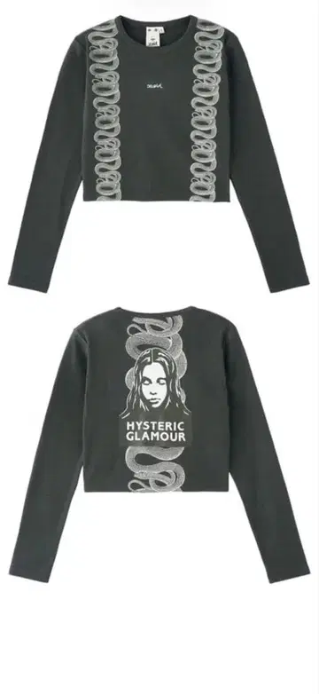 X-girl x HYSTERIC GLAMOUR COMPACT TOP