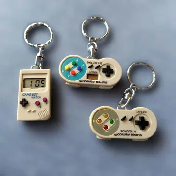 레어템 게임보이 슈퍼 패미컴 컨트롤러형 키링