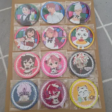 단다단 빅 캔뱃지 묶음 판매 세가 럭키 쿠지 E상 12개