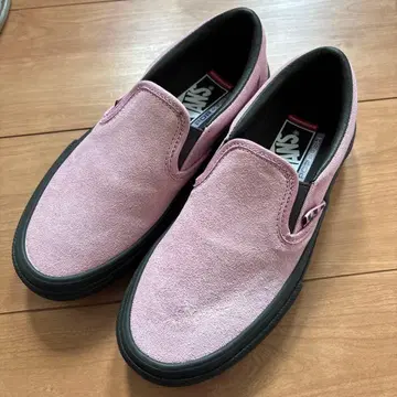 VANS 반스 스케이트 슬립온 핑크