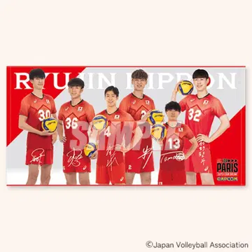 배구 남자 일본 대표 극세사 BIG 타월