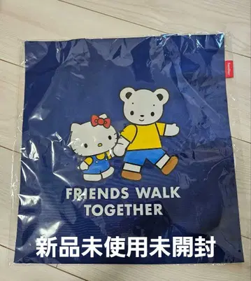 familiar 파밀리아 파랑 블루 토트백 산리오 헬로키티