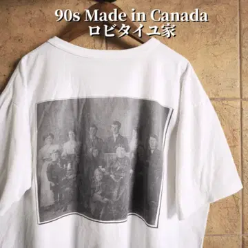 캐나다제 로비타유가 T셔츠 XL 싱글스티치