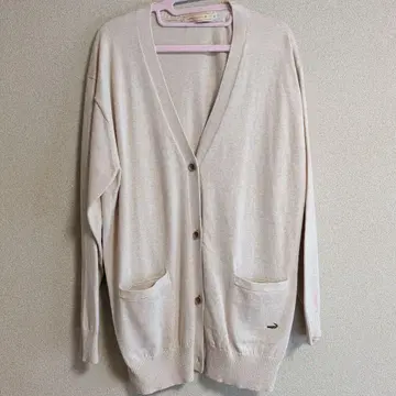 CROCODILE 베이지 가디건 L