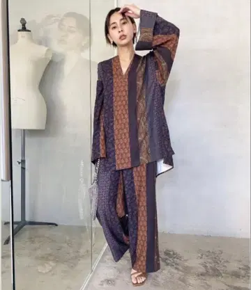 ameri vintage NADIA STRIPE 셋업