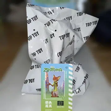 TOP TOY 주토피아 스트릿 닉 미개봉 ID 카드 포함