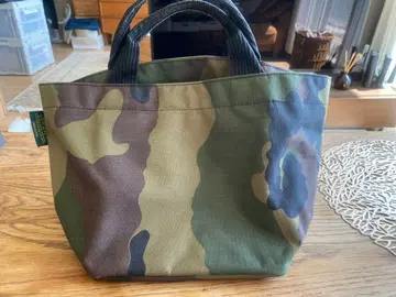 Herve chapelier 카모 패턴 토트백