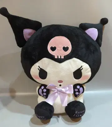 후류 쿠로미 검은 고양이 코스프레 생일 초 BIG DX 봉제 인형