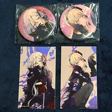 프로세카 니고 카나데 미즈키 캔뱃지 CD 특전 엠퍼플