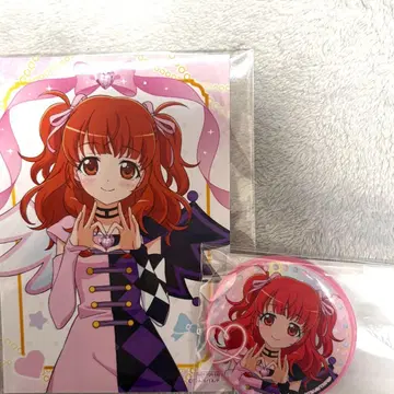 프리티 티 리듬 오로라 드림 마루쿠지 하루토 아이라 브로마이드 캔뱃지