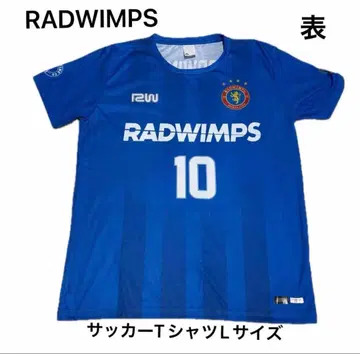 RADWIMPS 축구 T셔츠 블루 L 사이즈