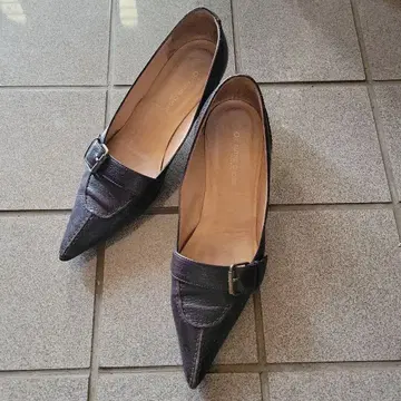 L'Autre Chose 다크 브라운 펌프스