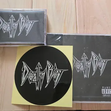 Death Blow CD 카세트 테이프 세트 스티커 포함 환각 알레르기