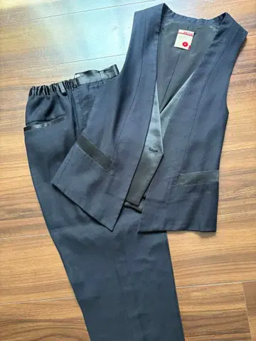 BACCA 셋업 팬츠 네이비 38