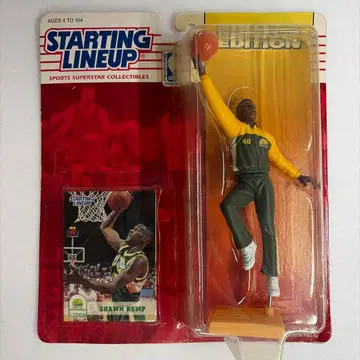 [초레어] NBA 숀 켐프 1994 한정판 피규어