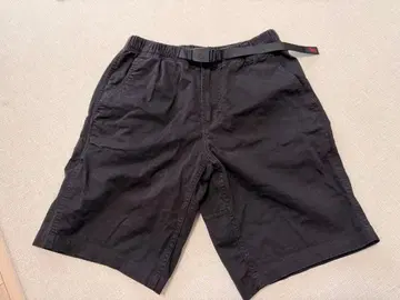 그라미치 블랙 숏팬츠 조정 가능 벨트 포함
