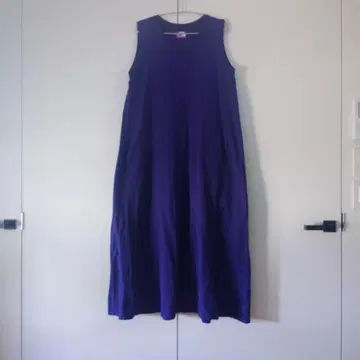 [ THE NORTH FACE ] 퍼플 라벨 슬리브리스 롱 원피스