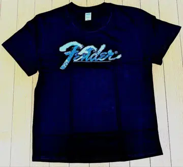 Fender 파도 무늬 로고 T셔츠 L 사이즈