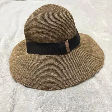 새상품급 고베 maxim KOBE 맥신 스트로우 햇 리본