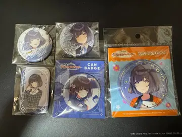 학원 아이돌 마스터 하타야 미스즈 캔뱃지 5종 세트 학마스