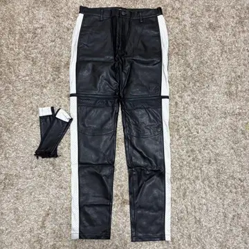 [ 미사용품 ] RUSSELUNO 러셀노 2way 인조 가죽 팬츠