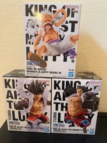 king of artist 루피 기어 5+4 special ver 2종