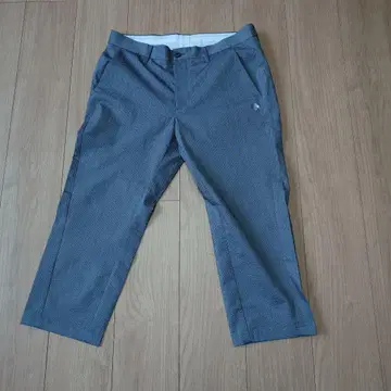 DESCENTE 그레이 골프 팬츠