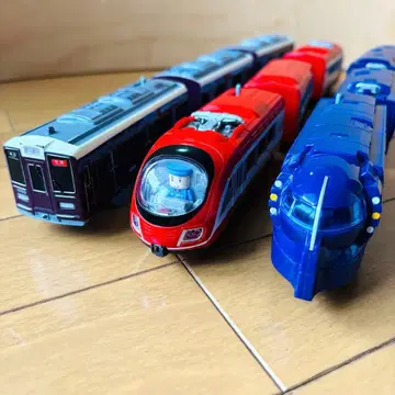 프라레일 차량 3종 세트 한큐 1000계 라피트 GSE 작동 확인 완료