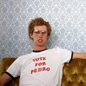 vote for pedro 셔츠 빈티지 나폴레옹 다이너마이트