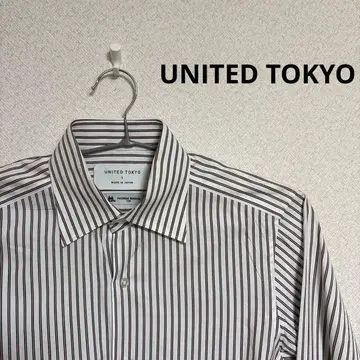 UNITED TOKYO Thomas Mason 스트라이프 셔츠 사이즈 1