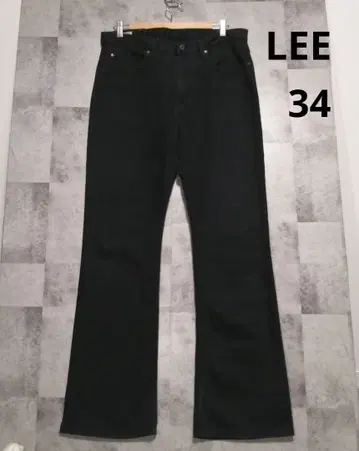 LEE 부츠컷 데님 팬츠 34 블랙 05712