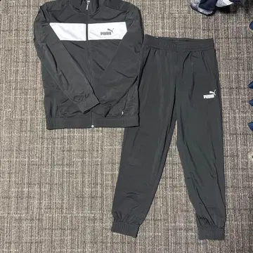 PUMA 블랙 저지 세트