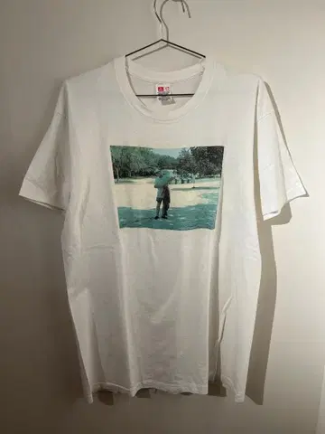 USA제 Hanes 헤인즈 XL 화이트 티셔츠