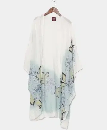 후리소데풍 겉옷 UV컷 가공 화이트 SO-9