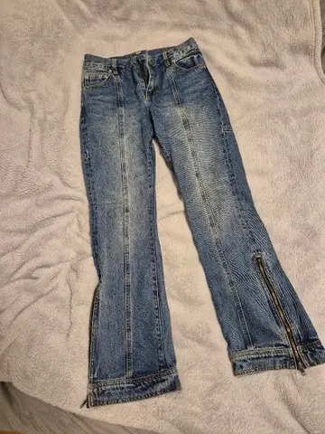 x-girl 플레어 청바지 M 사이즈 블루