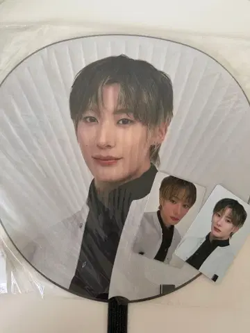 RIIZE 앤톤 대형 부채. 트레이딩 카드 2장 3종 세트