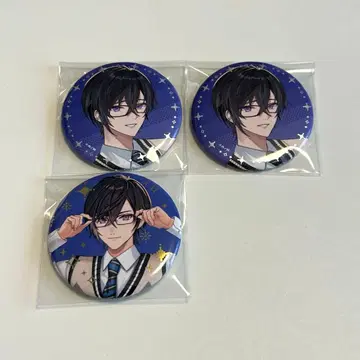 니지산지 학원 볼타크션 VOLTACTION 시키나기 아키라 캔뱃지